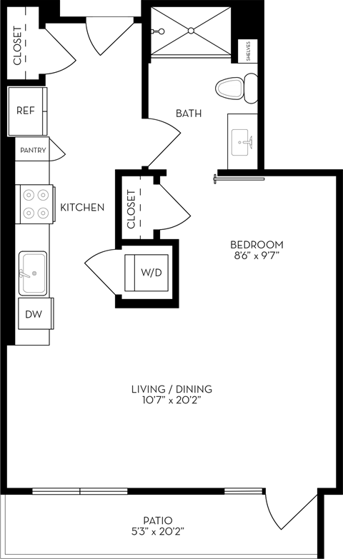 floor plan of the 2100 sq ft roommates